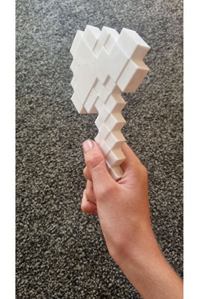 ECDESİNG Minecraft Beyaz Küp Tekne Modeli - Şık 3D Tasarım, Koleksiyon Parçası