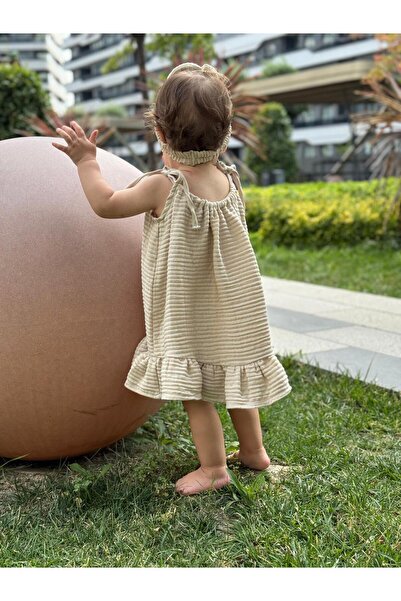 BabyDia Muslin Dress 12M-5Y