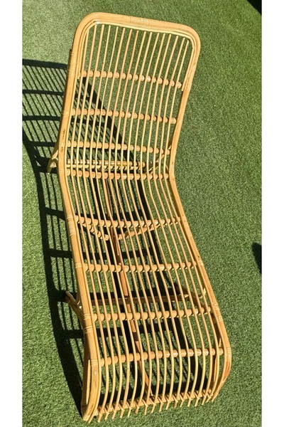 Viva La Vita Bambu Bambu Şezlong