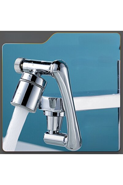 OEM Prelungitor pentru toate tipurile de robinete cu braț mecanic telescopic, rotație 1440°, jet de apă reglabil