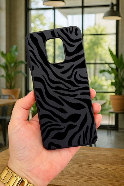 Vip Case حافظة مطاطية كلاسيكية ممتصة للصدمات من السيليكون متوافقة مع هاتف Redmi Note 9 Pro و9S ZEBRA PATTERN277