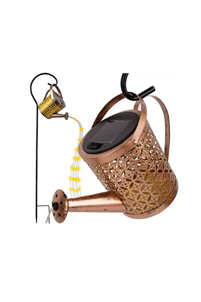 Gardlov Lampă solară LED alb cald, tip sprinkler, senzor crepuscular, buton O...