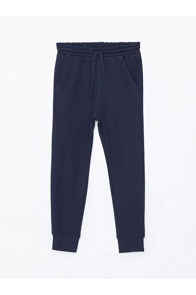 LC Waikiki Pantaloni de trening pentru băieți, albastru bleumarin, cu talie elastică