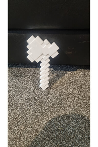 ECDESİNG Minecraft Beyaz Küp Tekne Modeli - Şık 3D Tasarım, Koleksiyon Parçası