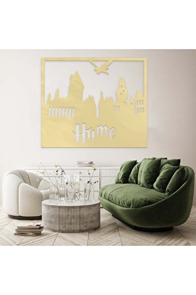 Marktna لوحة اكريلك ذهبي بنقشة هاري بوتر