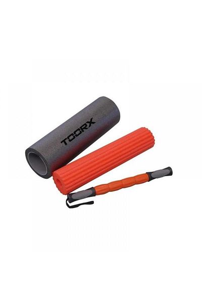 TOORX Cilindru Spuma Masaj Miofascial 3 in 1 AHF-091 (Black/Orange)
