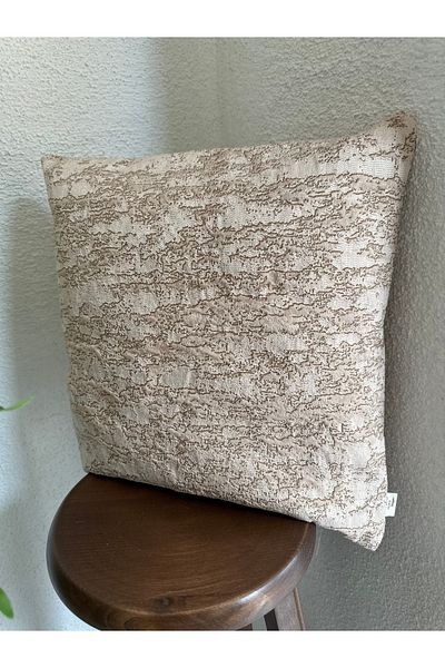 Decamor home Husă de pernă pentru cameră bej bronz