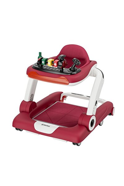 bebe stars Premergator, Bebe Stars, 3 in 1, Cu panou interactiv, Cu sunete si lumini, Cu roti, Pana la 12 kg