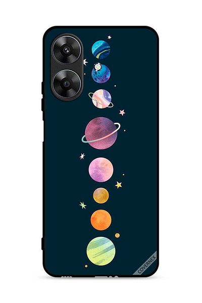 Covernex غطاء حماية لجهاز Realme Note 60 4G بنقشة الفضاء والنجوم