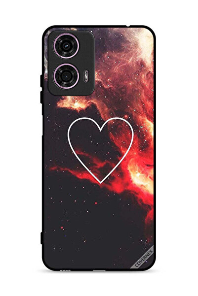 Covernex Motorola Moto G24 4G Protective Case Cover Heart In Space