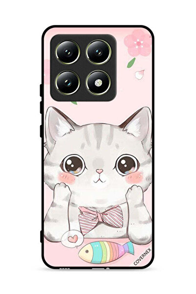 Covernex غطاء حماية لهاتف Xiaomi 14T 5G بتصميم سمكة القط