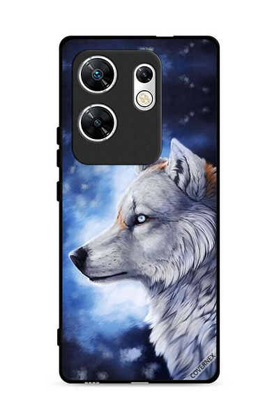 Covernex غطاء حماية لهاتف Infinix Zero 30 4G بطبعة رسم الذئب