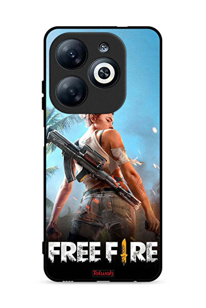Tolwak Infinix Smart 8 4G Protective Case Cover Free Fire