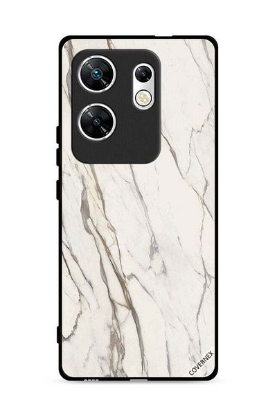 Covernex غطاء حماية لهاتف Infinix Zero 30 4G بتصميم رخامي