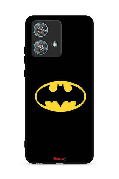 Tolwak غطاء حماية لهاتف موتورولا إيدج 40 نيو 5G بشعار باتمان