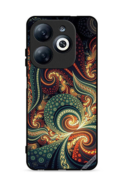 Covernex غطاء حماية لهاتف Infinix Smart 8 4G بنقشة ماندالا عتيقة