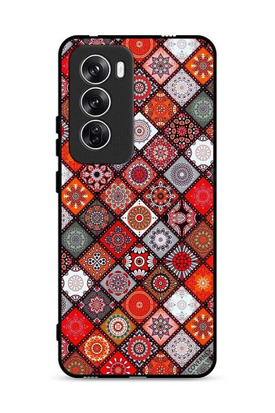 Covernex غطاء حماية لهاتف Oppo Reno12 5G بتصميم ماندالا