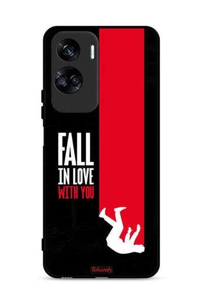 Tolwak غطاء حماية لهاتف Honor 90 Lite 5G "Fall In Love With You"