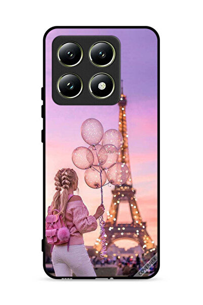 Covernex غطاء حماية لهاتف شاومي 14T 5G، فتاة تحمل بالونات