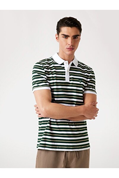 Guess Tricou polo pentru bărbați, cu croiala normală