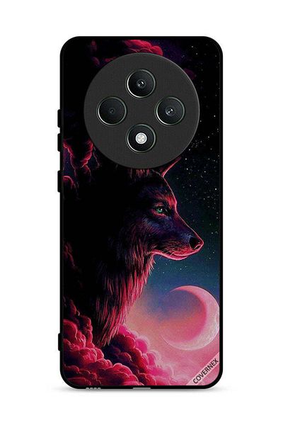 Covernex غطاء حماية لهاتف Oppo Reno12 F 5G برسومات الذئب