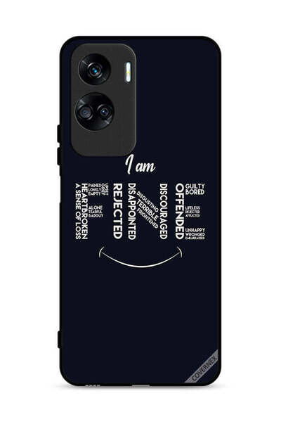 Covernex غطاء حماية لهاتف Honor 90 Lite 5G بطبعة "أنا بخير"