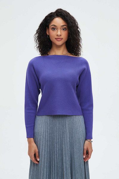 Nichii Women's Solid Long Sleeve Blouse