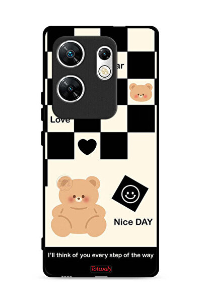 Tolwak غطاء حماية لهاتف Infinix Zero 30 4G سأفكر فيك في كل خطوة على الطريق