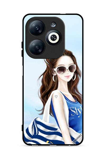 Covernex غطاء حماية لهاتف Infinix Smart 8 4G بتصميم قميص