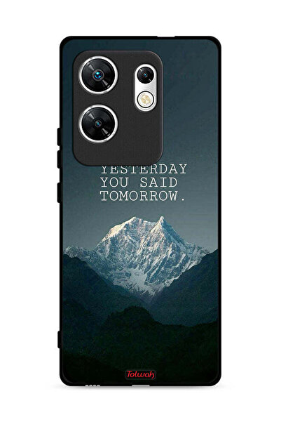 Tolwak غطاء حماية لهاتف Infinix Zero 30 4G - أمس قلت غدًا