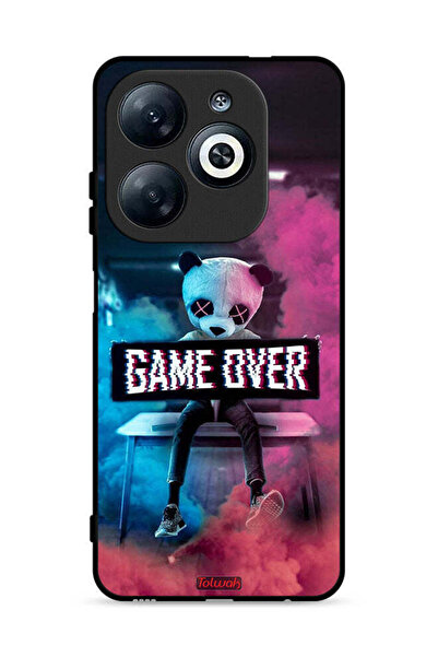 Tolwak غطاء حماية لهاتف Infinix Smart 8 4G Game Over