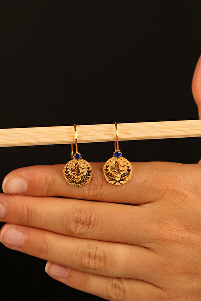 Çgk Çiğdem Gürel Kuyumculuk Altın Para Küpe