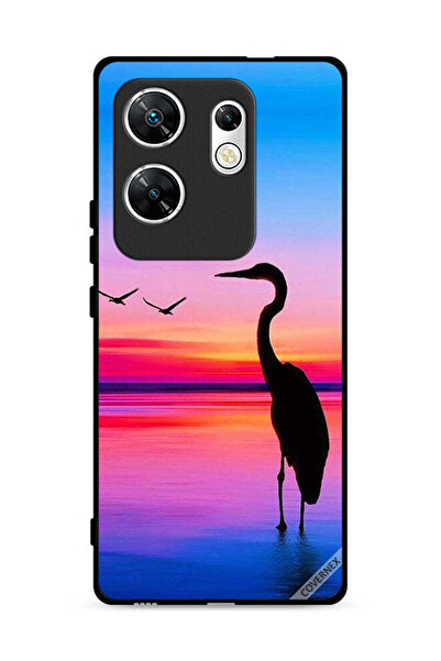 Covernex غطاء حماية لهاتف Infinix Zero 30 4G بطبعة ثورن آند بيردز