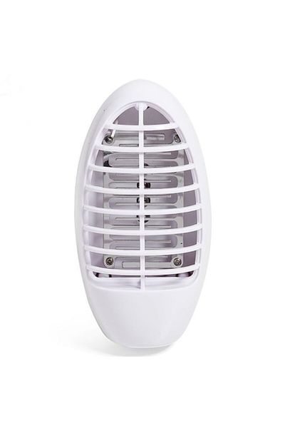 Welora Capcană electrică pentru insecte, 2 în 1, cu lumină de noapte, cu priză, plastic, alb