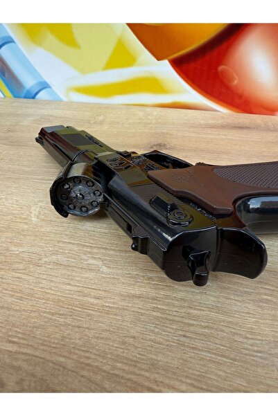 SAYAR Oyuncak Focus Bang Full Metal Gerçekçi Tasarımlı Tabanca Mantar Mermi K...