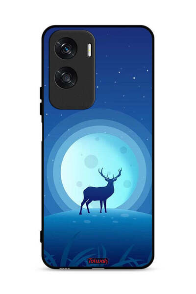 Tolwak غطاء حماية لهاتف Honor X50i 5G بتصميم غزال