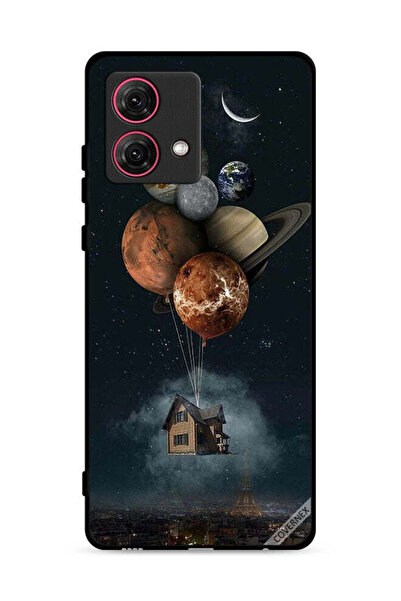 Covernex غطاء حماية لهاتف Motorola Moto G84 5G من Balloon Planets Takes Home