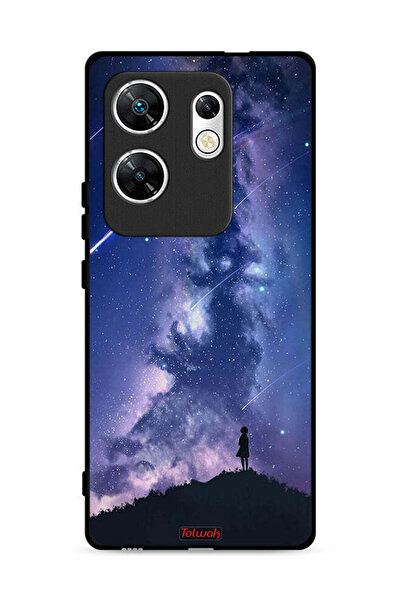 Tolwak غطاء حماية لهاتف Infinix Zero 30 4G بطبعة Moving Stars