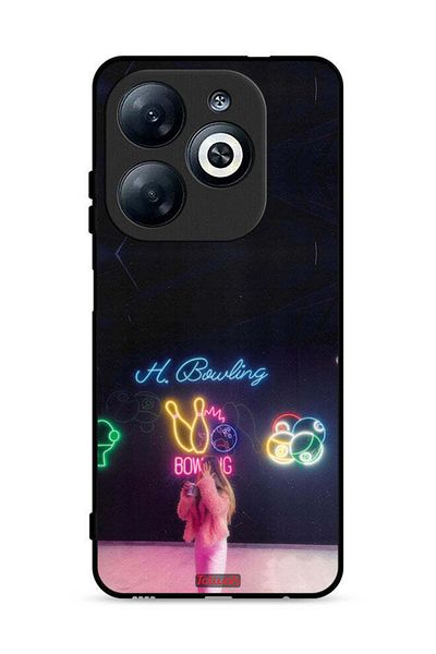 Tolwak غطاء حماية لهاتف Infinix Smart 8 4G لمحبي البولينج