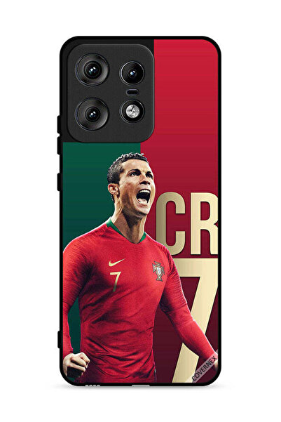 Covernex غطاء حماية لهاتف موتورولا إيدج 50 برو 5G، مجموعة كريستيانو رونالدو ل...