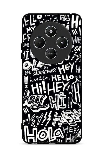 Covernex غطاء حماية لهاتف Xiaomi Redmi 14R 5G Hi Hello Tags