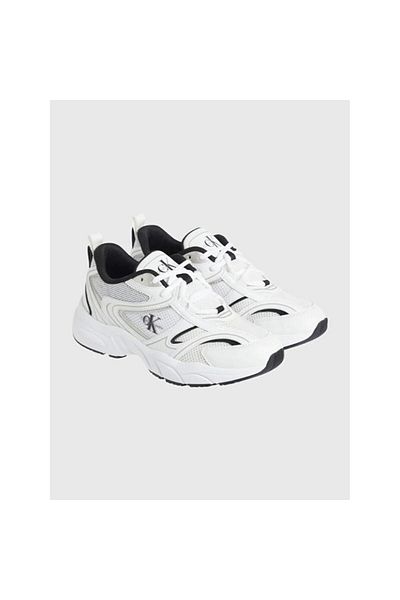 Calvin Klein Pantofi negru Eva cu talpă din cauciuc pentru femei YW0YW01807-0GM