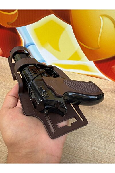 scntoys Oyuncak Focus Bang Full Metal Gerçekçi Tasarımlı Tabanca Mantar Mermi Kapsül Patlatan Silah