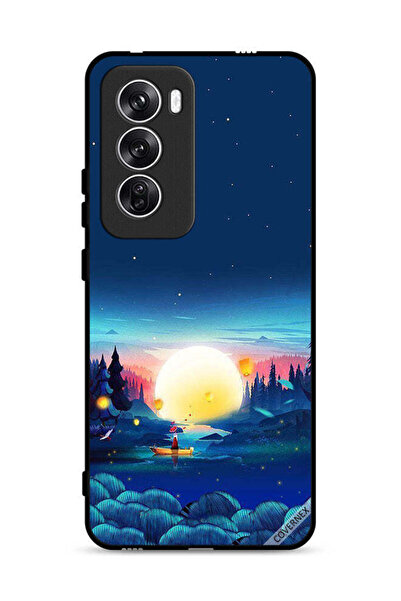 Covernex غطاء حماية Oppo Reno12 5G بمنظر غروب الشمس