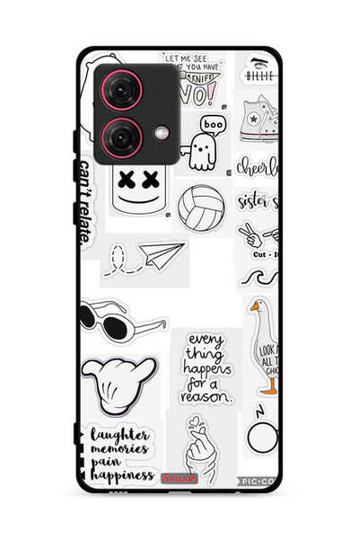 Tolwak غطاء حماية لهاتف Motorola Moto G84 5G لا يمكن ربطه