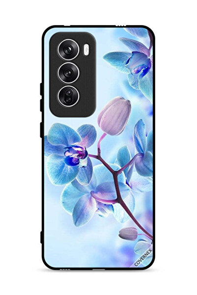 Covernex غطاء حماية لهاتف Oppo Reno12 5G بنقشة زهور الأوركيد