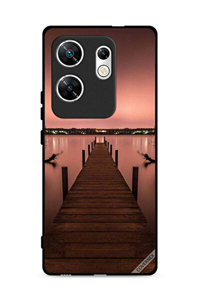 Covernex غطاء حماية لهاتف Infinix Zero 30 4G بتصميم Pathway To Sea Evening