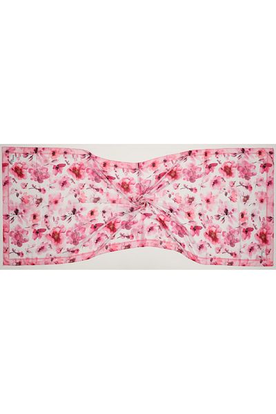 Bonjela Cotton Soft Shal Pink Series Ethnic Flower Pattern