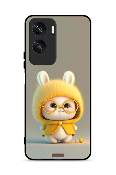 Tolwak غطاء حماية لهاتف Honor X50i 5G بتصميم أرنب صغير
