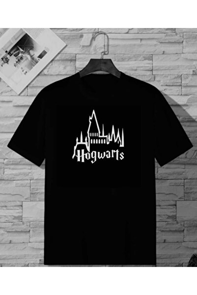 Harajuku Style Μαύρο HARRY POTTER HOGWARTS ΜΕ ΣΤΑΜΠΑ